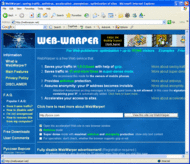 WebWarper screenshot